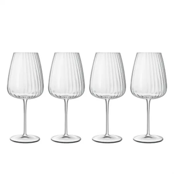 Luigi Bormioli Optica Bordeaux-Rotweinglas - 70 cl 4 Stk.